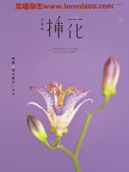 [日本版]小原流插花 花艺设计 PDF电子杂志 2021年9月刊